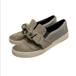 Michael Kors slipon Size 8 Silver shoes